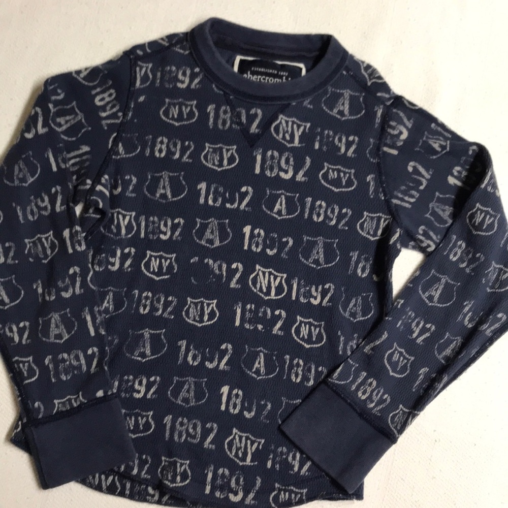 Boys Abercrombie thermal shirt